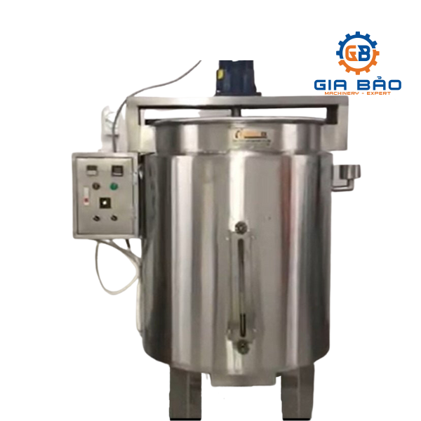 Nội dung đoạn văn bản của bạn (16) Nồi nấu gia nhiệt có cánh khuấy bằng điện công nghiệp