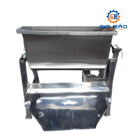 Máy trộn thực phẩm dạng nằm ngang công nghiệp