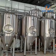 Tank lên men bia và hệ nấu bia thủ công